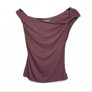Wild Fable Burgandy/Brown Top